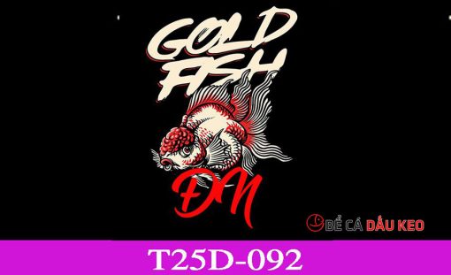 Tranh 3d bể cá vàng T25D-92