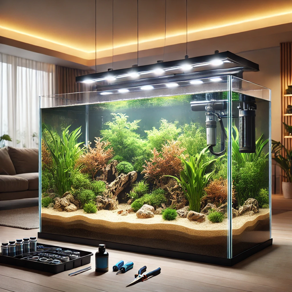 Setup bể 90x45x45 siêu trong Setup bể 90x45x45 siêu trong