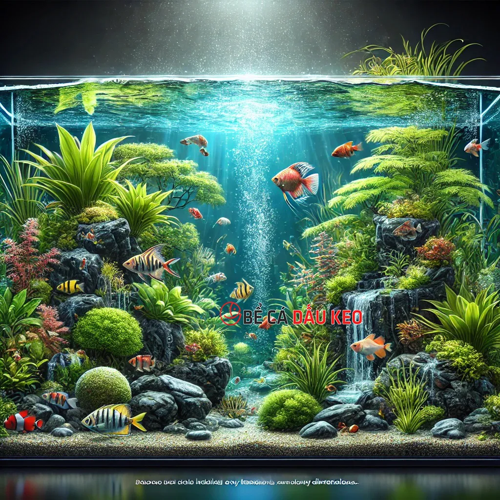 Hướng dẫn setup bể cá 150 lít