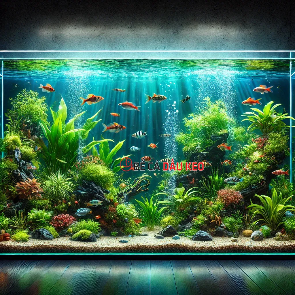 Hướng dẫn setup bể cá 150 lít