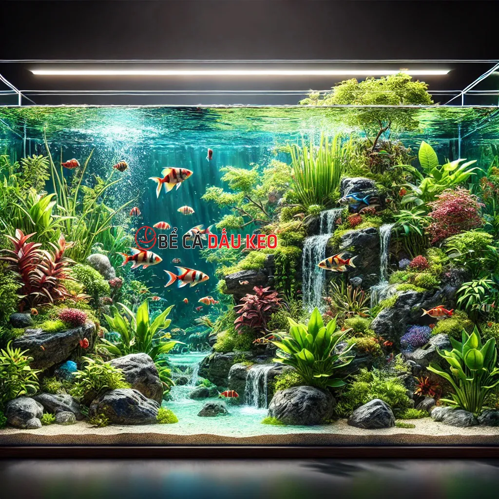 Hướng dẫn setup bể cá 150 lít