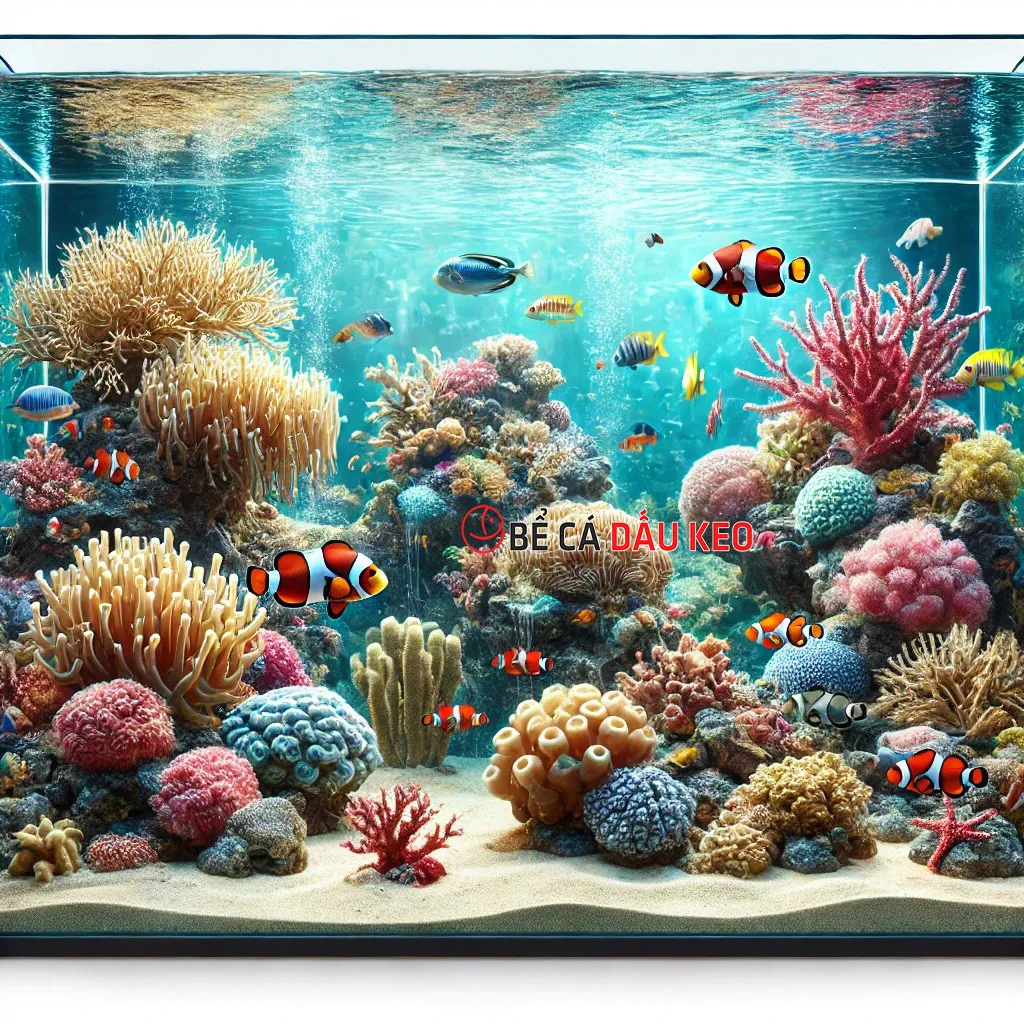 Hướng dẫn setup bể cá nước mặn 60cm Hướng dẫn setup bể cá nước mặn 60cm