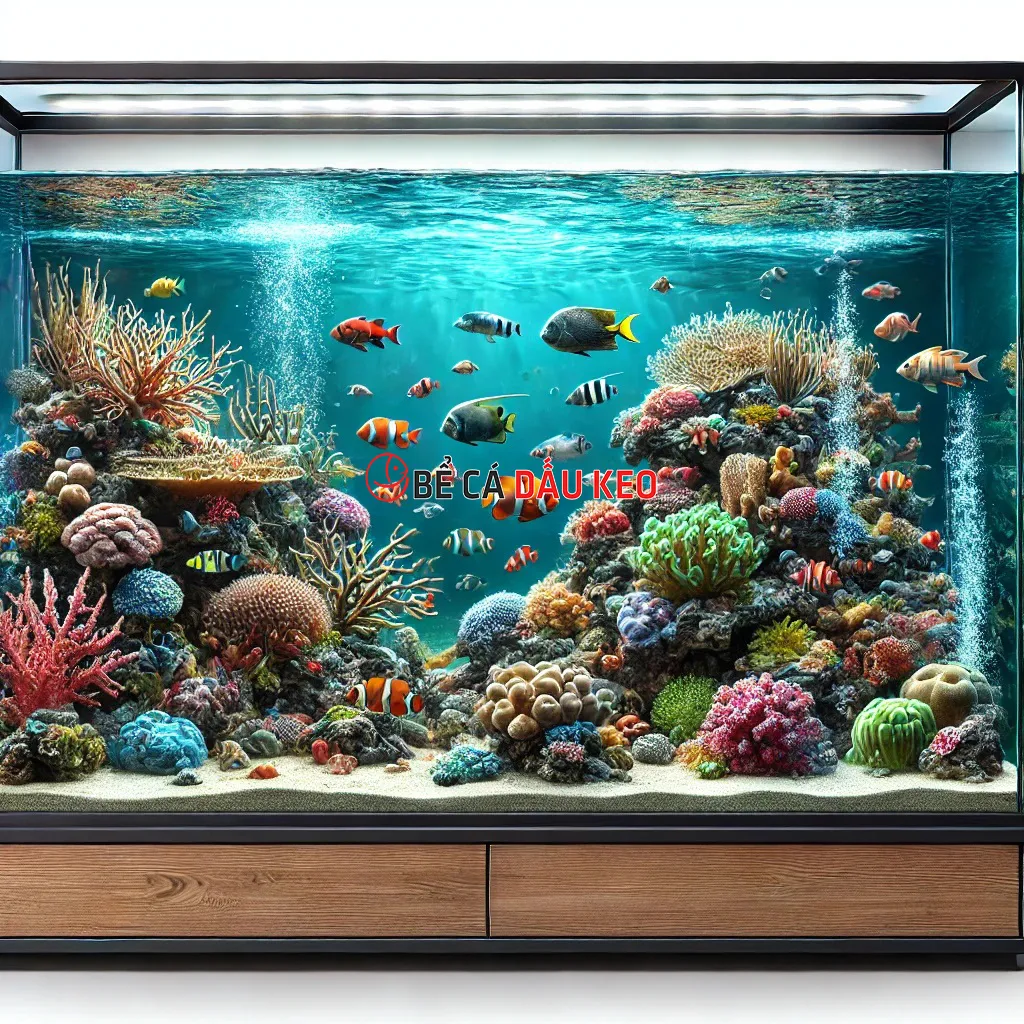 Hướng dẫn setup bể cá nước mặn 80cm