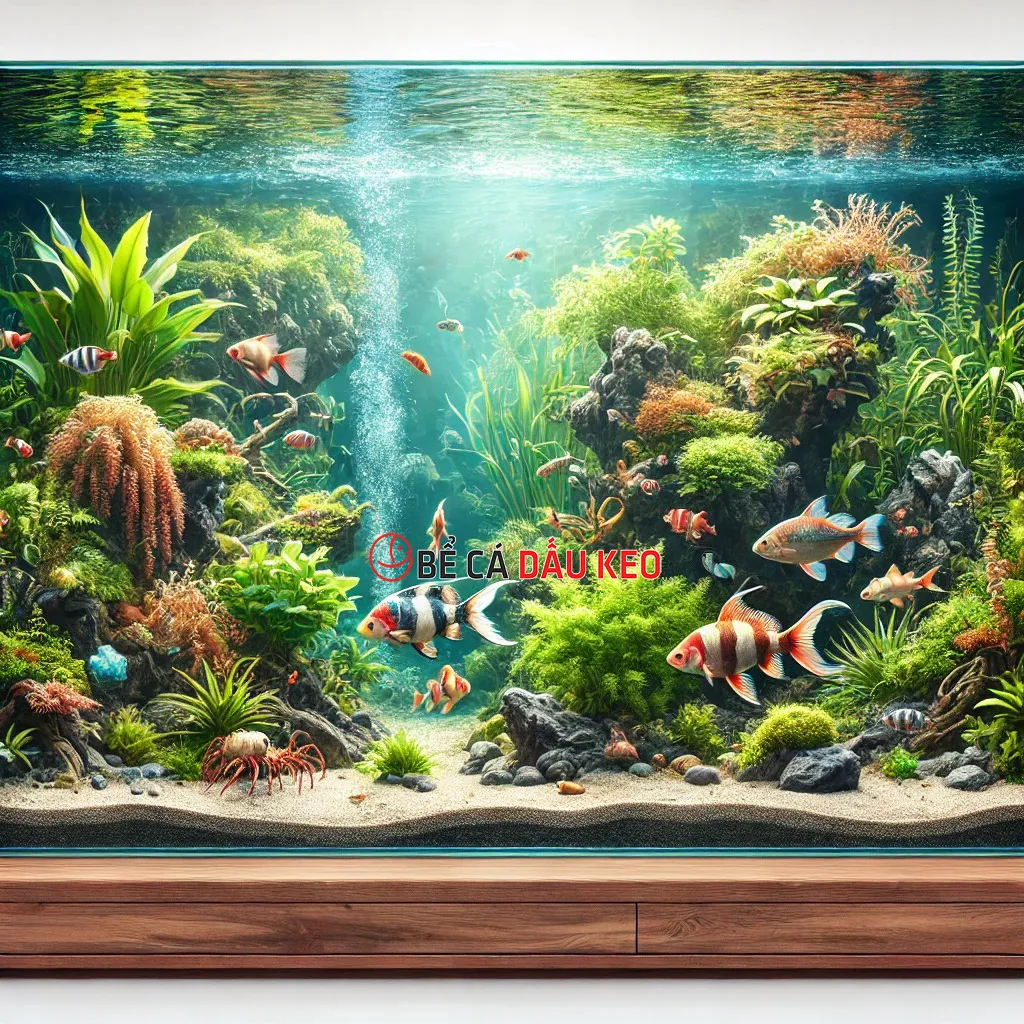 Hướng dẫn setup bể cá nước mặn 90cm
