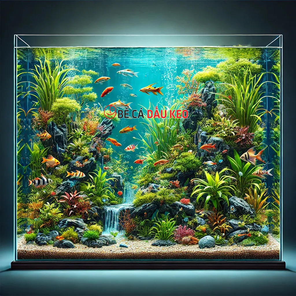 Hướng dẫn setup bể cá nước mặn 90cm