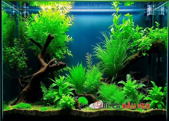 bể thủy sinh setup sẵn