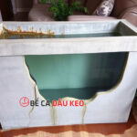 bể xi măng bị rò rỉ nước