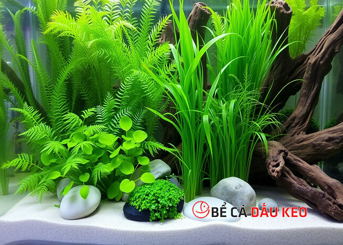 cây thủy sinh cho bể cá